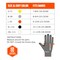 Ergodyne ANSI A7 PU Coated CR Gloves 12-Pair, Gray, Size L 7071-12PR - alternate 5